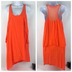 🌼 4 for $20 Zara Neon Orange Dress Medium